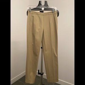 J.Crew Martie Pant in bi-stretch cotton - size: 0
